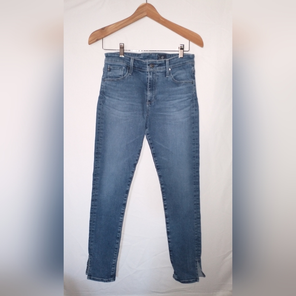 AG Adriano Goldschmied Farrah Skinny Ankle Jeans High Waisted 27R